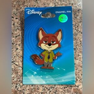 Zootopia Nick Wilde Fox Pink a la Mode PALM happiest pin on earth Disney
